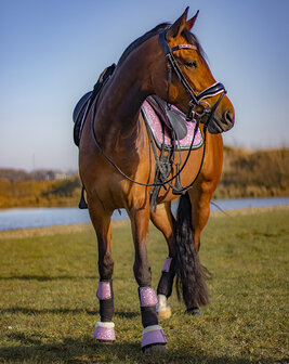 springschoenen glitter roze